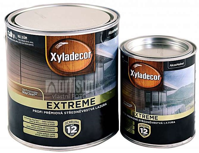 XYLADECOR Extreme - balenie 0.75 l a 2.5 l